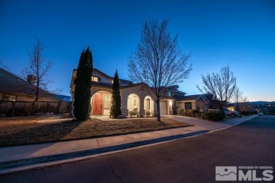 Come experience breathtaking mountain and valley views from this on Somersett Country Club in Nevada - for sale on GolfHomes.com, golf home, golf lot