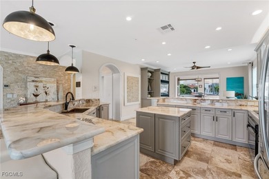 Original Harbour Links model residence with exceptional custom on Gulf Harbour Yacht and Country Club in Florida - for sale on GolfHomes.com, golf home, golf lot