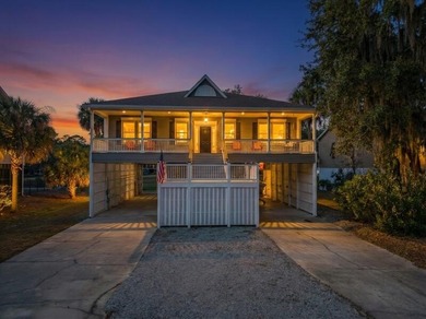 Discover the ultimate coastal retreat in this stunning custom on The Plantation Course At Edisto in South Carolina - for sale on GolfHomes.com, golf home, golf lot