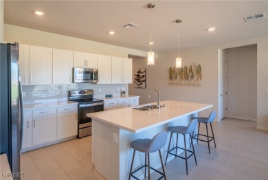 Stunning single-story Marigold floorplan located on the golf on Mountain Falls Golf Course in Nevada - for sale on GolfHomes.com, golf home, golf lot
