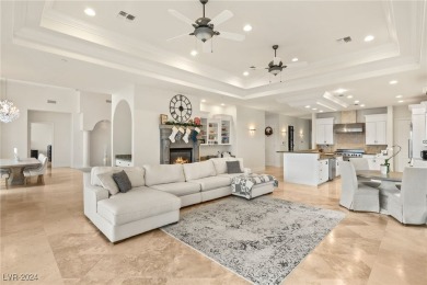 This stunning 6,918 sq. ft. custom home offers unparalleled on Rio Secco Golf Club in Nevada - for sale on GolfHomes.com, golf home, golf lot