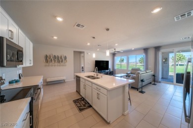 Stunning single-story Marigold floorplan located on the golf on Mountain Falls Golf Course in Nevada - for sale on GolfHomes.com, golf home, golf lot