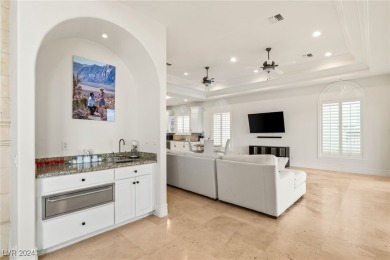 This stunning 6,918 sq. ft. custom home offers unparalleled on Rio Secco Golf Club in Nevada - for sale on GolfHomes.com, golf home, golf lot