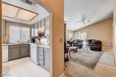 Charming single story home nestled in a quiet cul-de-sac with on Los Prados Golf Course in Nevada - for sale on GolfHomes.com, golf home, golf lot
