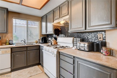 Charming single story home nestled in a quiet cul-de-sac with on Los Prados Golf Course in Nevada - for sale on GolfHomes.com, golf home, golf lot