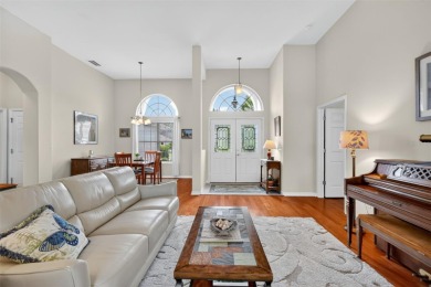Welcome to this beautifully landscaped Scarsborough model pool on Monarch At Royal Highlands in Florida - for sale on GolfHomes.com, golf home, golf lot