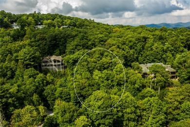 A superb, gently sloping building lot with stunning views of on Highlands Falls Country Club in North Carolina - for sale on GolfHomes.com, golf home, golf lot