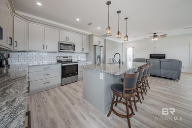 This Gold Fortified beach home, built in 2023, is just a short on Kiva Dunes Golf Club in Alabama - for sale on GolfHomes.com, golf home, golf lot