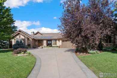 Perfectly situated in Harmony Club, this custom home boasts on Harmony Golf Club in Colorado - for sale on GolfHomes.com, golf home, golf lot