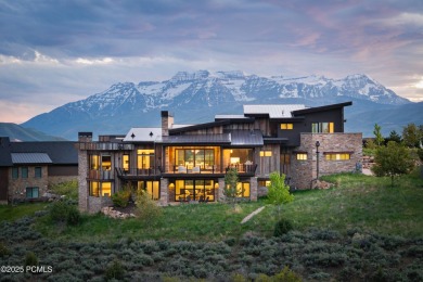 Experience refined mountain living in this stunning 6,234 sq ft on Red Ledges Golf Club in Utah - for sale on GolfHomes.com, golf home, golf lot