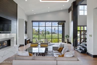 Experience refined mountain living in this stunning 6,234 sq ft on Red Ledges Golf Club in Utah - for sale on GolfHomes.com, golf home, golf lot