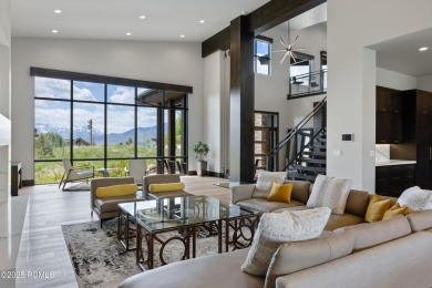 Experience refined mountain living in this stunning 6,234 sq ft on Red Ledges Golf Club in Utah - for sale on GolfHomes.com, golf home, golf lot