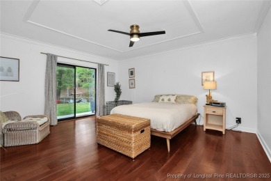 Appraised for $615k. This deceptively large lake front home has on Carolina Trace Country Club in North Carolina - for sale on GolfHomes.com, golf home, golf lot