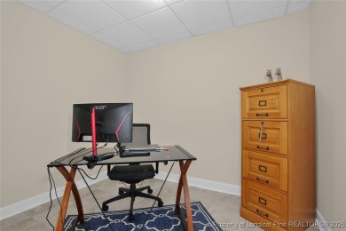 Appraised for $615k. This deceptively large lake front home has on Carolina Trace Country Club in North Carolina - for sale on GolfHomes.com, golf home, golf lot