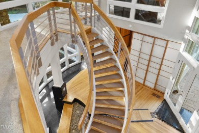 Tucked into the quiet elegance of Treyburn, this NC Modernist on Treyburn Country Club in North Carolina - for sale on GolfHomes.com, golf home, golf lot