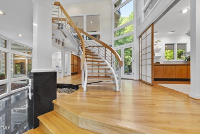 Tucked into the quiet elegance of Treyburn, this NC Modernist on Treyburn Country Club in North Carolina - for sale on GolfHomes.com, golf home, golf lot