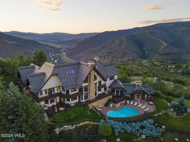 Introducing 200 Casteel Ridge. This estate is perfectly situated on Club At Cordillera Short Course in Colorado - for sale on GolfHomes.com, golf home, golf lot