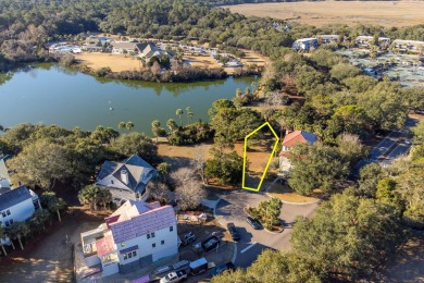 Beautiful top of the lake lot with a fabulous view across the on The Seabrook Island Club in South Carolina - for sale on GolfHomes.com, golf home, golf lot