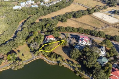 Beautiful top of the lake lot with a fabulous view across the on The Seabrook Island Club in South Carolina - for sale on GolfHomes.com, golf home, golf lot