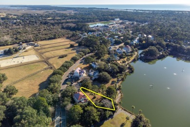 Beautiful top of the lake lot with a fabulous view across the on The Seabrook Island Club in South Carolina - for sale on GolfHomes.com, golf home, golf lot