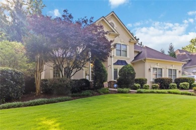 Welcome to 3243 Chipping Wood Drive--an elegant 4-bedroom, 4 on Alpharetta Athletic Club East in Georgia - for sale on GolfHomes.com, golf home, golf lot