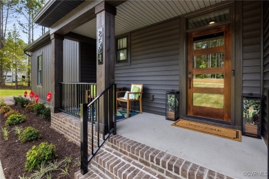 The Florence plan built by LifeStyle Home Builders on a golf on Brickshire Golf Club in Virginia - for sale on GolfHomes.com, golf home, golf lot