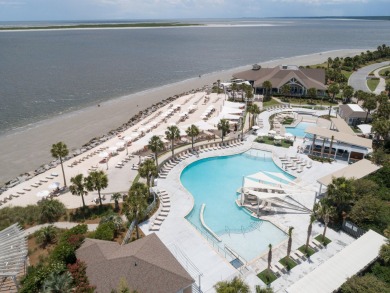Beautiful top of the lake lot with a fabulous view across the on The Seabrook Island Club in South Carolina - for sale on GolfHomes.com, golf home, golf lot