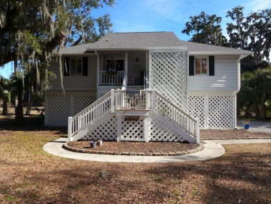 Recently updated custom home overlooking the golf course in on The Plantation Course At Edisto in South Carolina - for sale on GolfHomes.com, golf home, golf lot