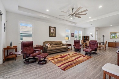 Welcome to this exceptional 3-bedroom, 2-bath Khaya Villa on Babcock National Golf Course in Florida - for sale on GolfHomes.com, golf home, golf lot