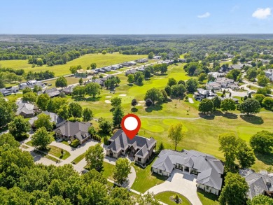 Situated on a private road within the prestigious, gated on Highland Springs Country Club in Missouri - for sale on GolfHomes.com, golf home, golf lot