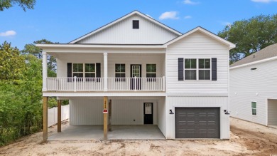 Finishing touches being added now! Welcome to your new beach on Beachwood Golf Club in South Carolina - for sale on GolfHomes.com, golf home, golf lot