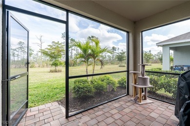 Welcome to this 2023-built home located on a premium lot backing on Herons Glen Golf and Country Club in Florida - for sale on GolfHomes.com, golf home, golf lot