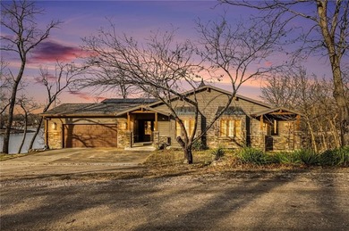 This lake front home in sought after Sugar Valley Lakes sits on on Sugar Valley Lakes Golf Course in Kansas - for sale on GolfHomes.com, golf home, golf lot