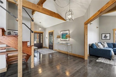 This lake front home in sought after Sugar Valley Lakes sits on on Sugar Valley Lakes Golf Course in Kansas - for sale on GolfHomes.com, golf home, golf lot