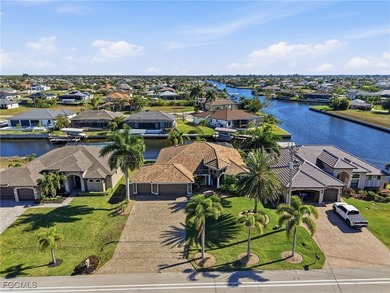Exceptional Gulf Access Pool Home on a Rare 4-Way Intersecting on Burnt Store Golf Club in Florida - for sale on GolfHomes.com, golf home, golf lot