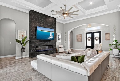 Stunning custom home located on a quiet cul-de-sac in the on St. Lucie Trail Golf Club in Florida - for sale on GolfHomes.com, golf home, golf lot