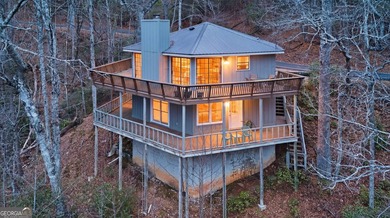 Spacious yet charming 2-story Octagon-style home in Sky Valley on Sky Valley Resort and Country Club in Georgia - for sale on GolfHomes.com, golf home, golf lot