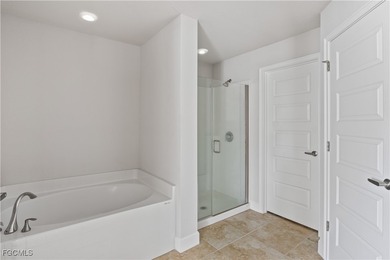 Recently built four-bedroom home located in a quiet neighborhood on Burnt Store Golf Club in Florida - for sale on GolfHomes.com, golf home, golf lot