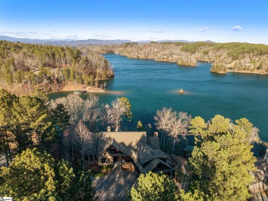 Experience the pinnacle of waterfront living in this on The Cliffs At Keowee Falls in South Carolina - for sale on GolfHomes.com, golf home, golf lot