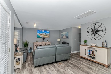 This very open and spacious 5 Bedroom, 4.5 Bath raised beach on Prestwick Country Club in South Carolina - for sale on GolfHomes.com, golf home, golf lot