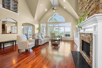 Stunning All Stone Exterior Home in Gated Community with Golf on The Bull At Boones Trace in Kentucky - for sale on GolfHomes.com, golf home, golf lot