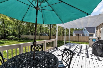 Set on the 4th tee of Holly Ridge Golf Club, 17 Greenway Circle on Holly Ridge Golf Club in Massachusetts - for sale on GolfHomes.com, golf home, golf lot