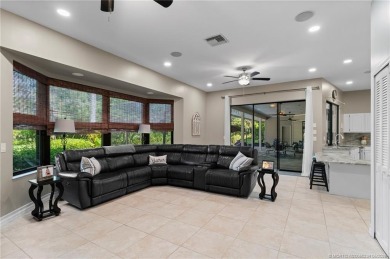 Welcome to your private oasis in Country Club Estates! Tucked on St. Lucie Trail Golf Club in Florida - for sale on GolfHomes.com, golf home, golf lot