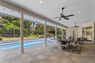 Welcome to your private oasis in Country Club Estates! Tucked on St. Lucie Trail Golf Club in Florida - for sale on GolfHomes.com, golf home, golf lot