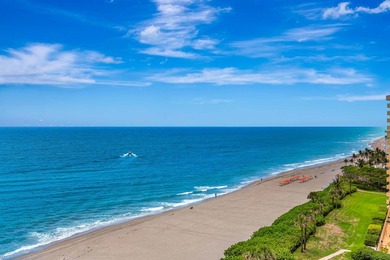 Beachfront coastal living at this resort style ocean front on Jupiter Dunes Golf Course in Florida - for sale on GolfHomes.com, golf home, golf lot