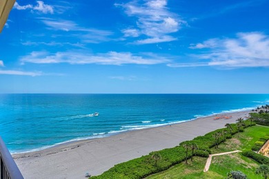 Beachfront coastal living at this resort style ocean front on Jupiter Dunes Golf Course in Florida - for sale on GolfHomes.com, golf home, golf lot
