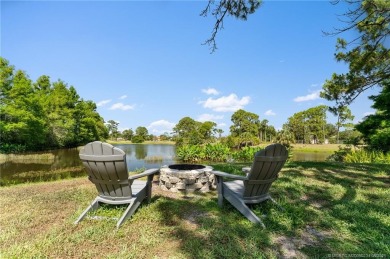 Welcome to your private oasis in Country Club Estates! Tucked on St. Lucie Trail Golf Club in Florida - for sale on GolfHomes.com, golf home, golf lot
