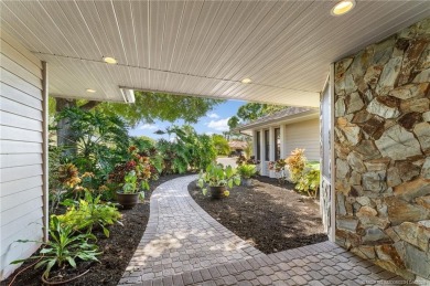Welcome to your private oasis in Country Club Estates! Tucked on St. Lucie Trail Golf Club in Florida - for sale on GolfHomes.com, golf home, golf lot