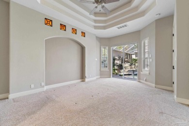 Experience luxury coastal living in this 4-bedroom, 4-bathroom on Kelly Plantation Golf Club in Florida - for sale on GolfHomes.com, golf home, golf lot