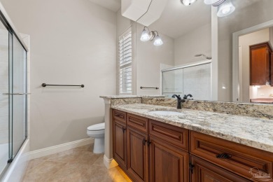 Experience luxury coastal living in this 4-bedroom, 4-bathroom on Kelly Plantation Golf Club in Florida - for sale on GolfHomes.com, golf home, golf lot